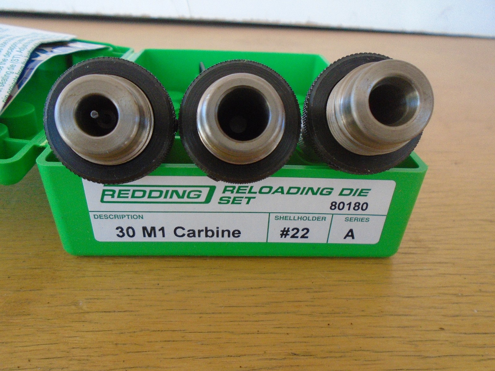 REDDING 30 M1 Carbine Three Die Set (80180) ~ Free Shipping