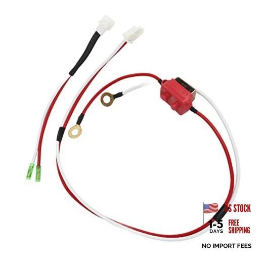 15 AMP Battery Harness,2 Pcs Battery Wiring Harness Battery Harness with 15