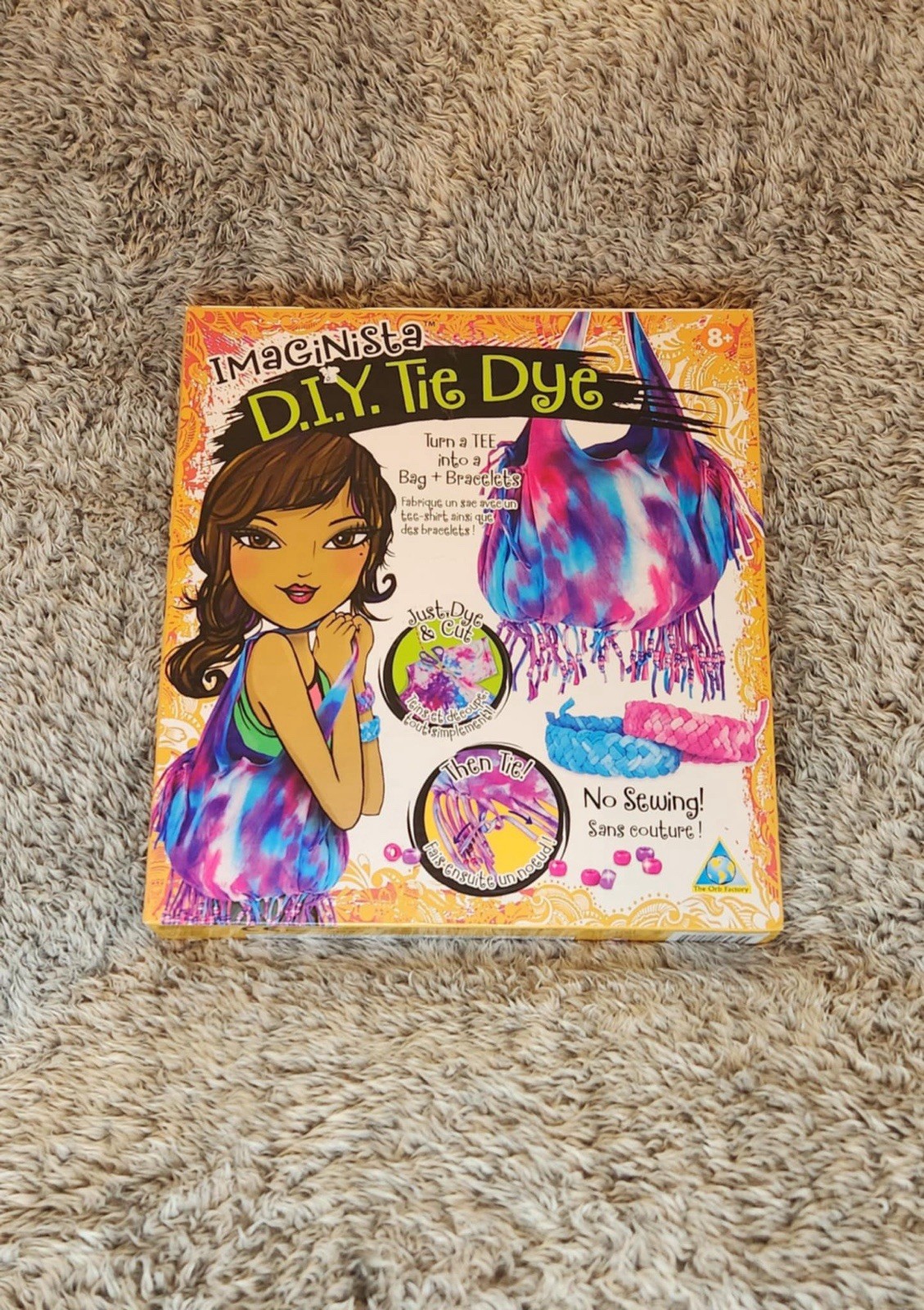 Imaginista DIY Tie Dye Kit Turn A Tee Into a Bag And Bracelets