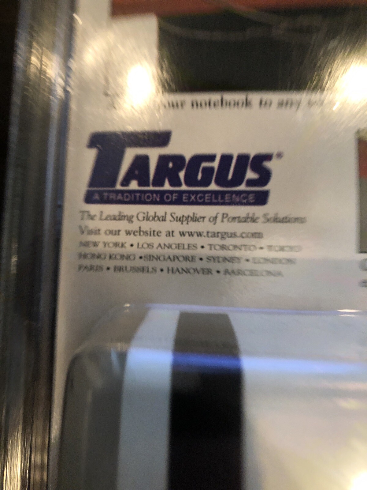 Notebook and computer Cable Lock security Lock Targus Defcon CL