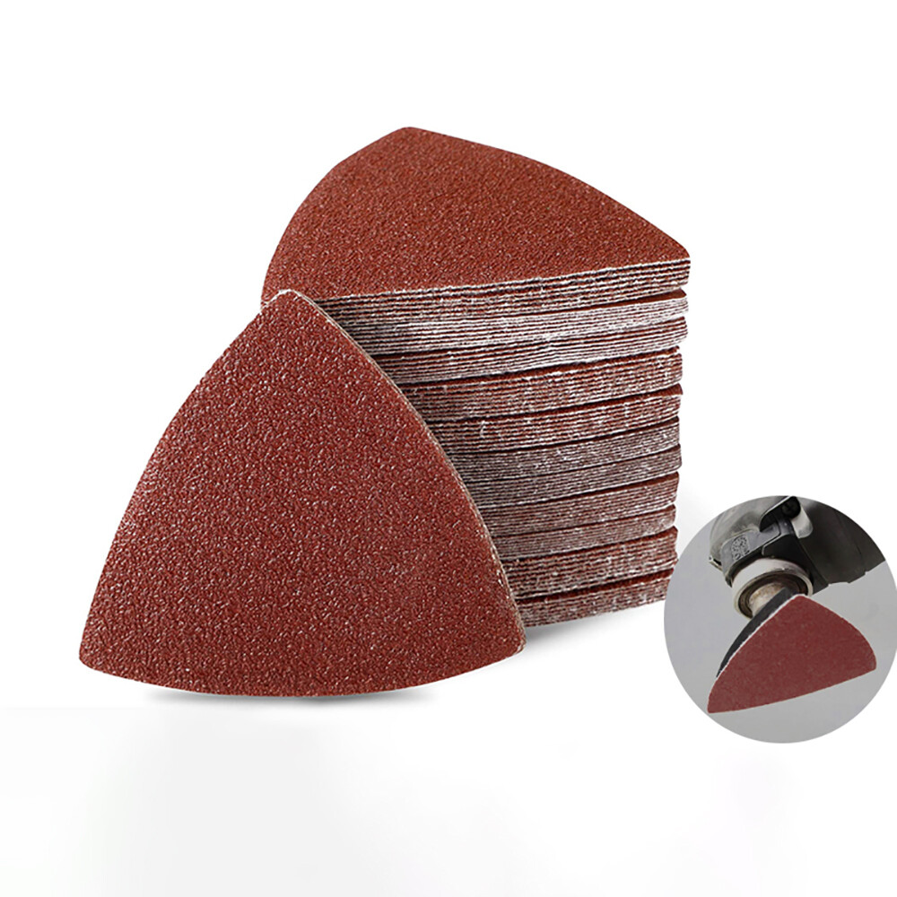 5inch Sanding Discs /Sander Paper Triangle/Square/Hook Loop Orbital Sander Pad