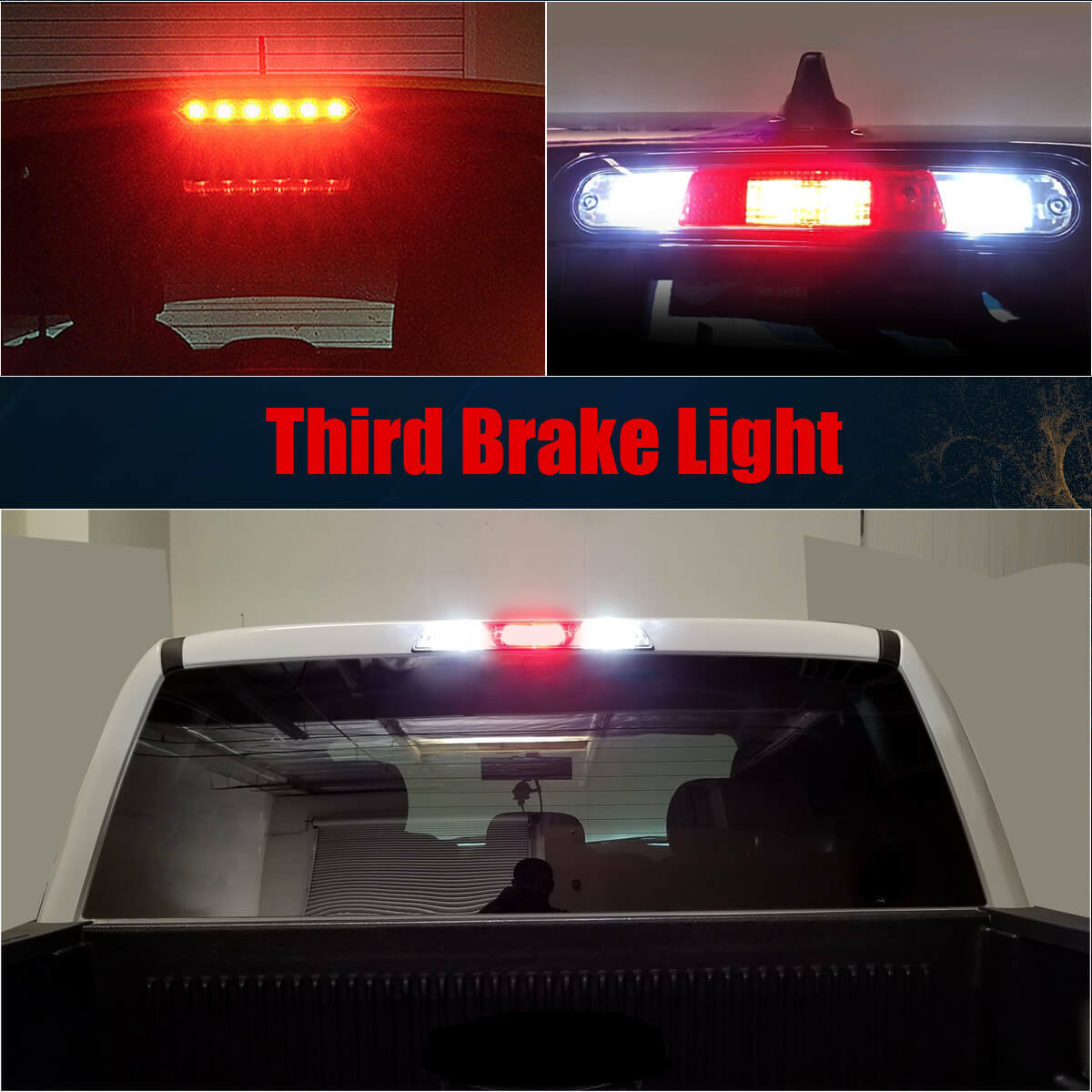 Lasfit LED 3rd Third Brake Light Center High Mount Stop Bulb 912 921 Pure Red
