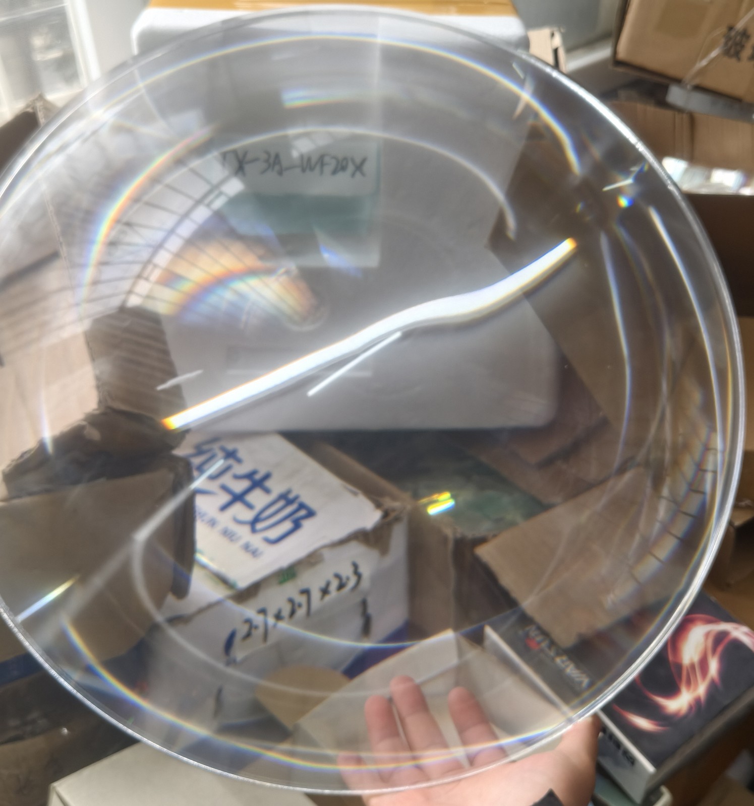 500mm Optical PMMA Fresnel Lens Solar Energy Condensor Focal Length 300mm/600mm