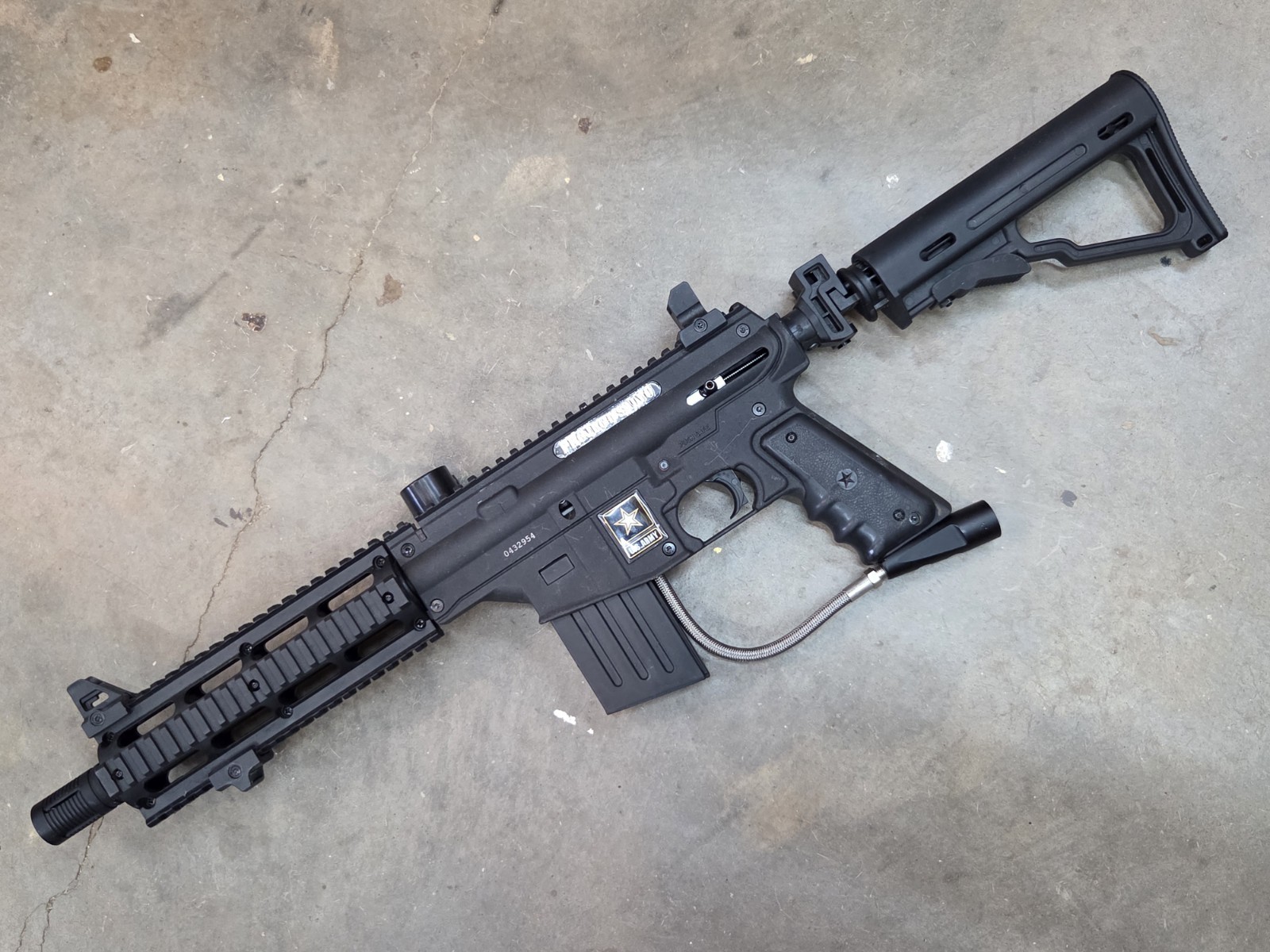 Refurbished Tippmann Project Salvo Paintball Marker Mechanical Gun