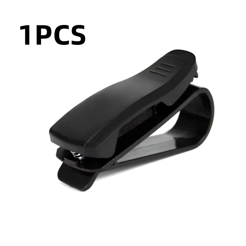 2PCS Universal Car Auto Sun Visor Glasses Box Sunglasses Clip Card Ticket Holder