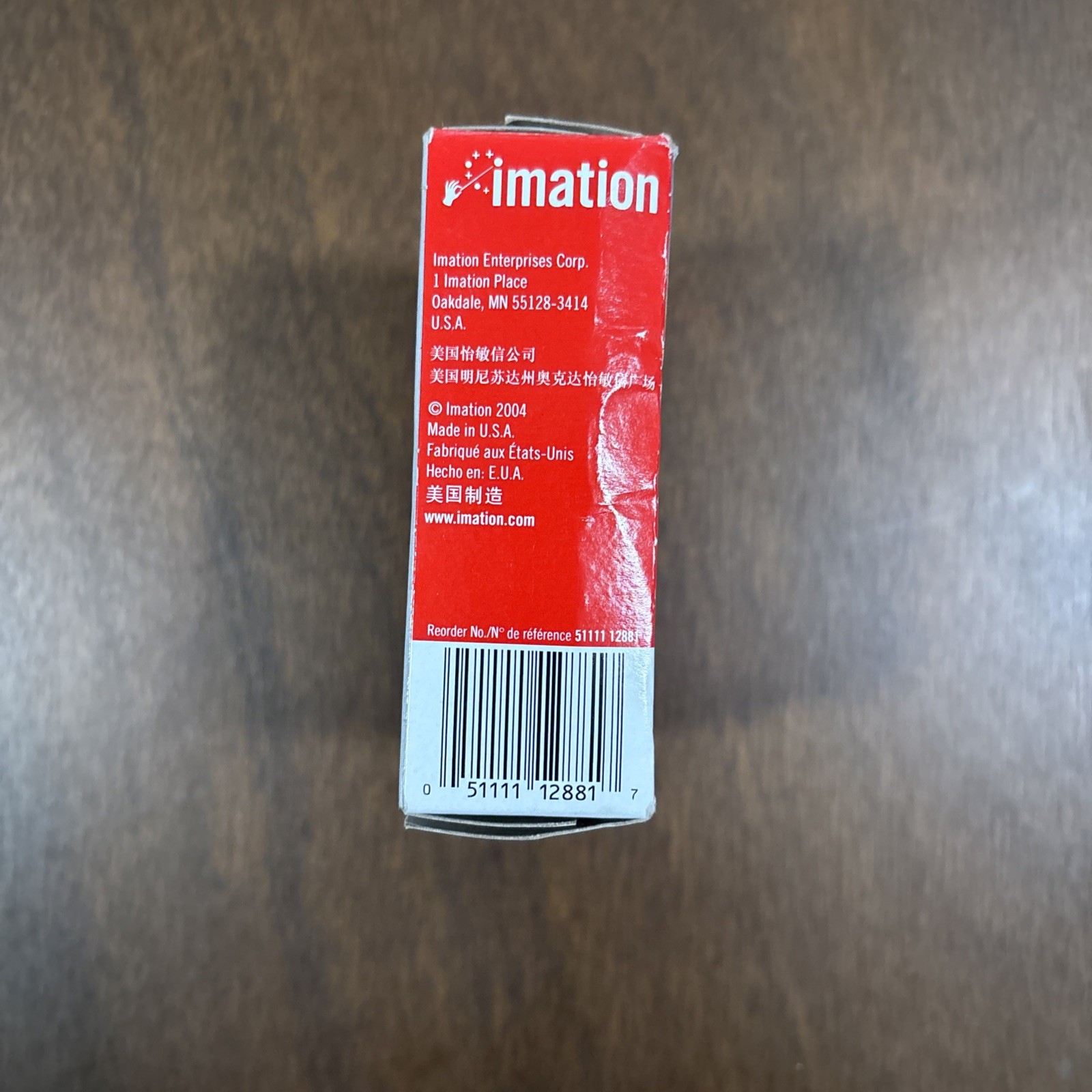 Imation Diskettes IBM Formatted 2HD 6 Pack 1.44 MB. E