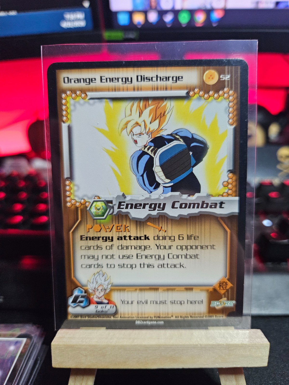2001 Vintage Score Dragon Ball Z Trading Card Game Cell Saga, You Pick!!!