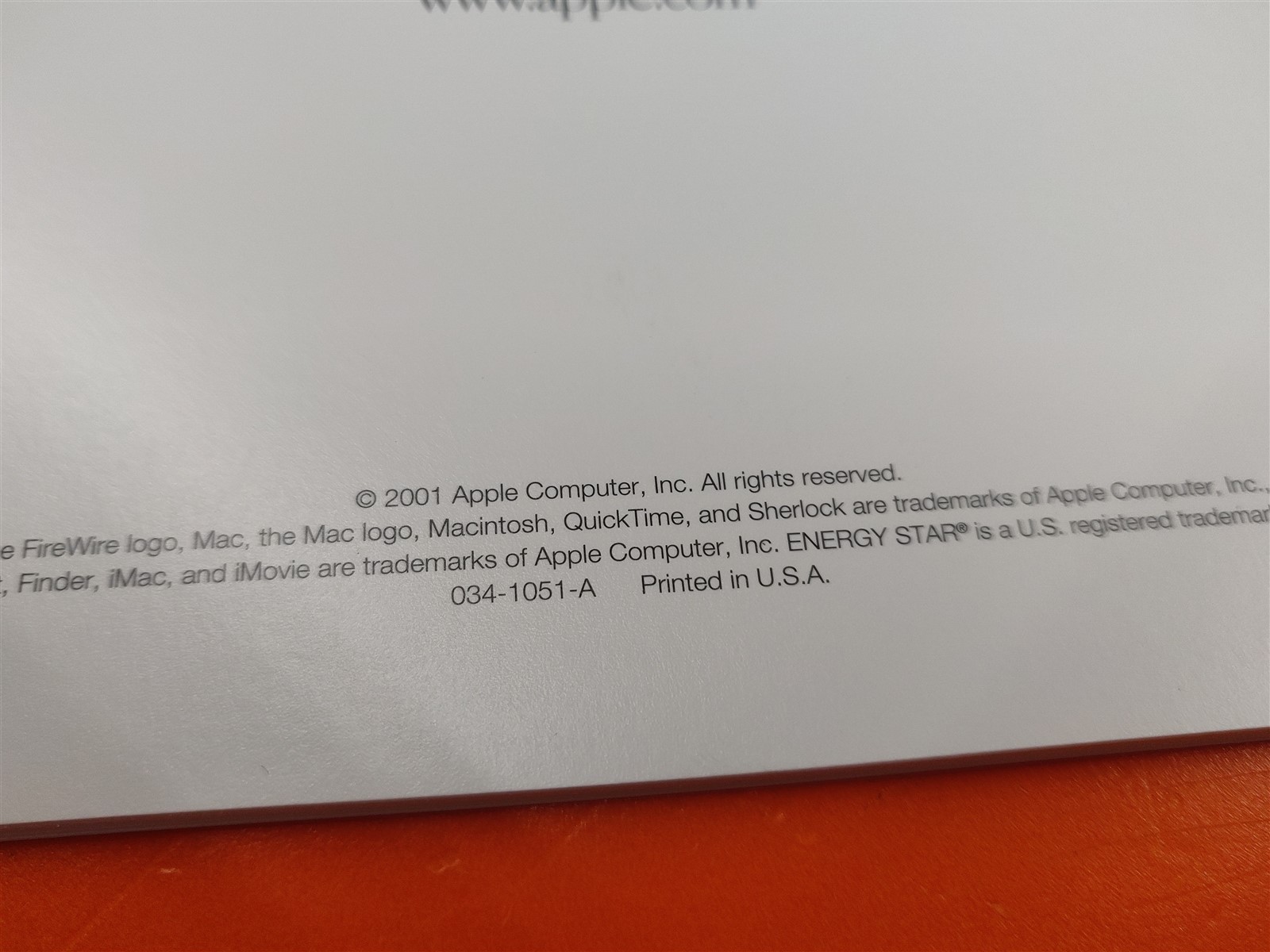 ⭐️⭐️⭐️⭐️⭐️ 2001 Full Apple iMac Setup User Guide Mac OS X Manuals + Stickers