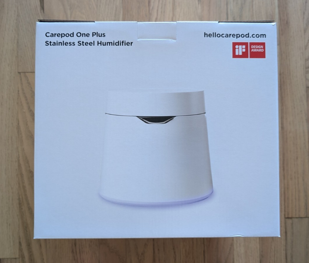 Carepod One Plus - Stainless Steel Humidifier with Mood Light NEW - $299 MSRP