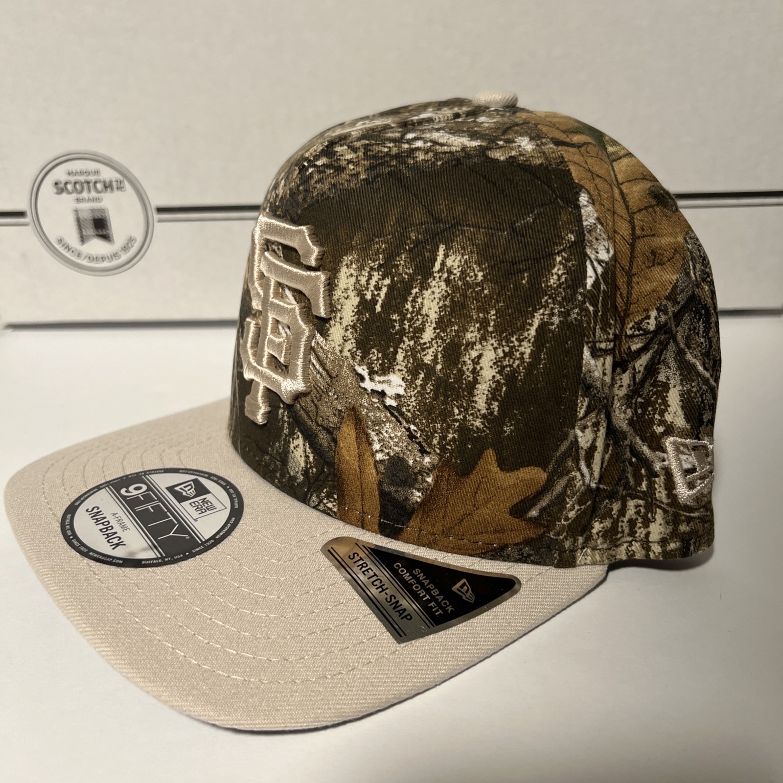New Era SF Giants ASG Patch REAL TREE CAMO 9FIFTY A-Frame Snapback Hat