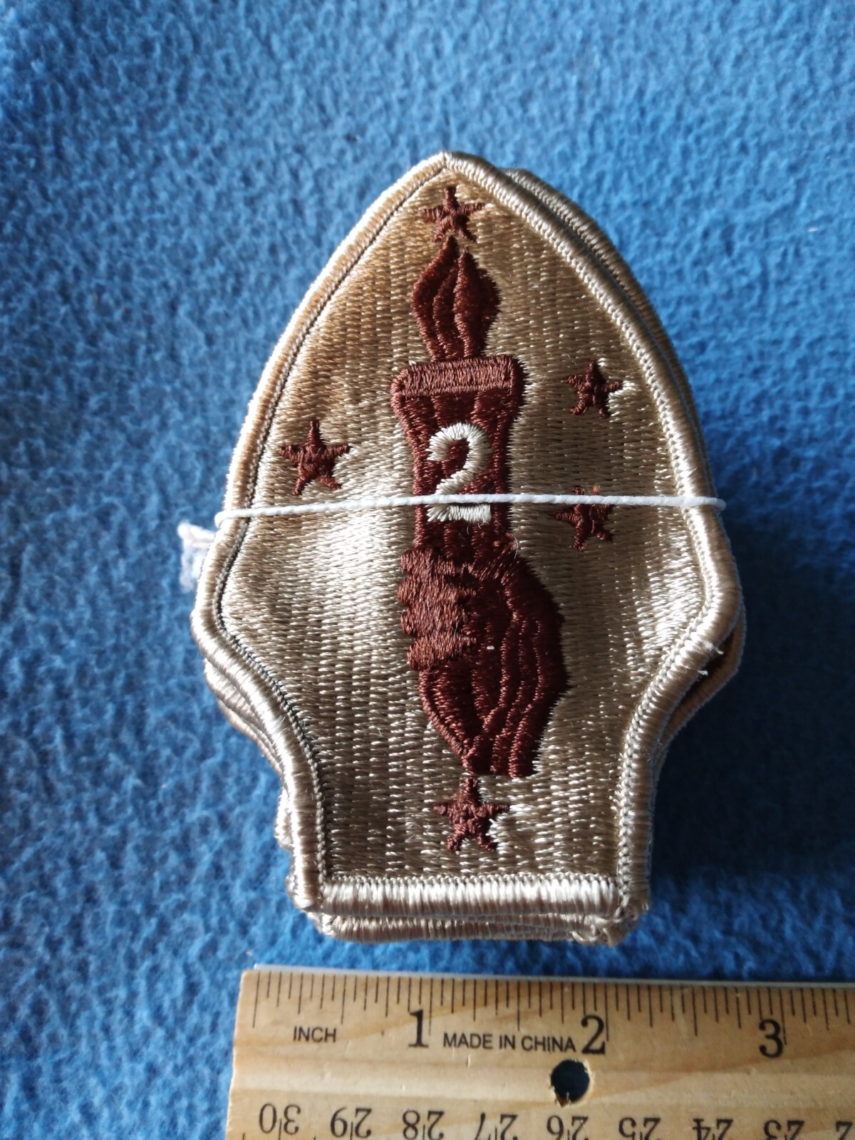 BUNDLE OF 20 - DESERT 2nd MARINE PATCHES - NEW
