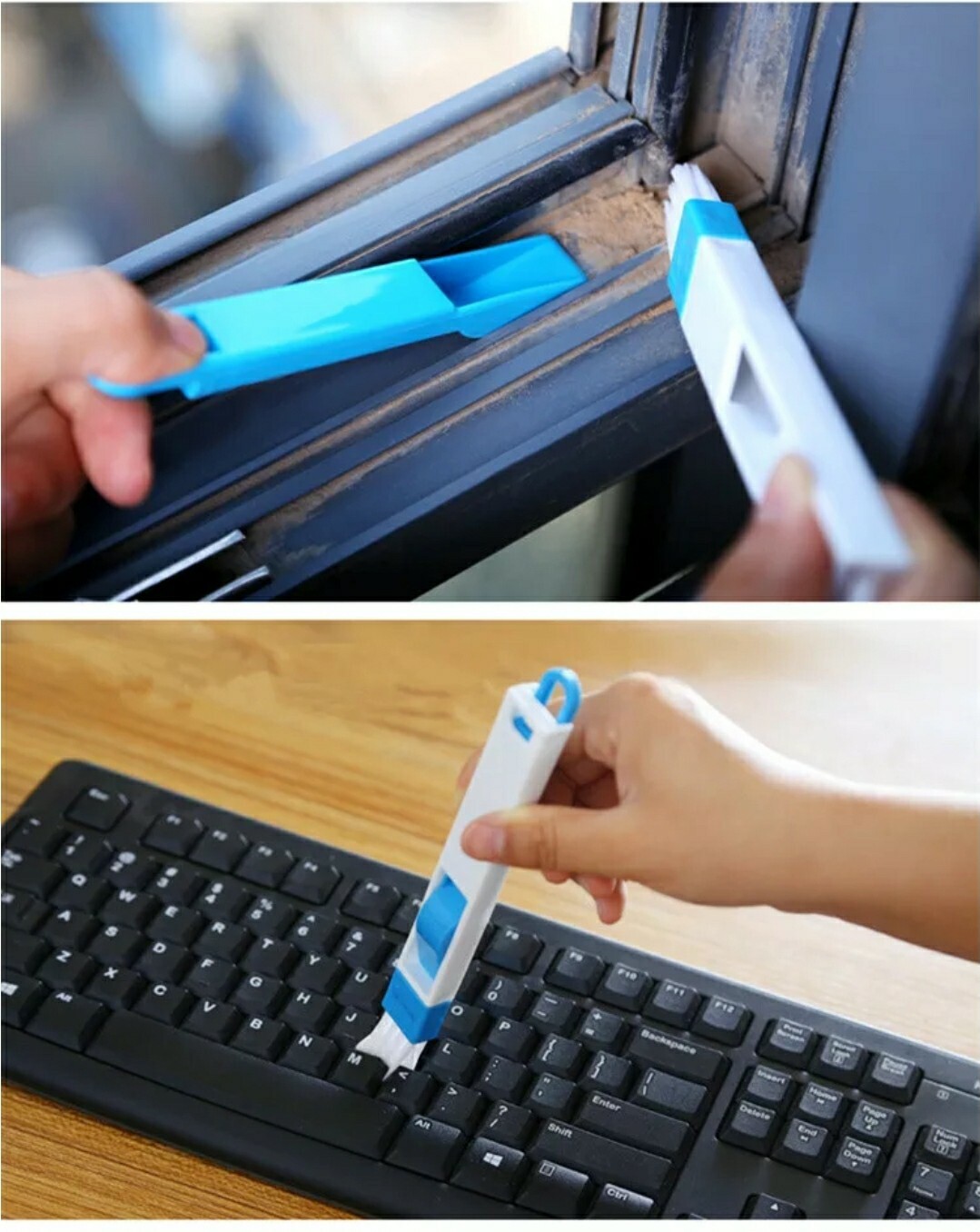 Multifunctional Cleaning Brush Computer Tight Spots Window Tracks RAA