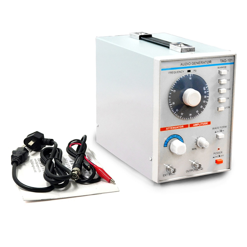 TAG-101 signal generator low frequency function generator 10Hz-1MHz AC 100-240V