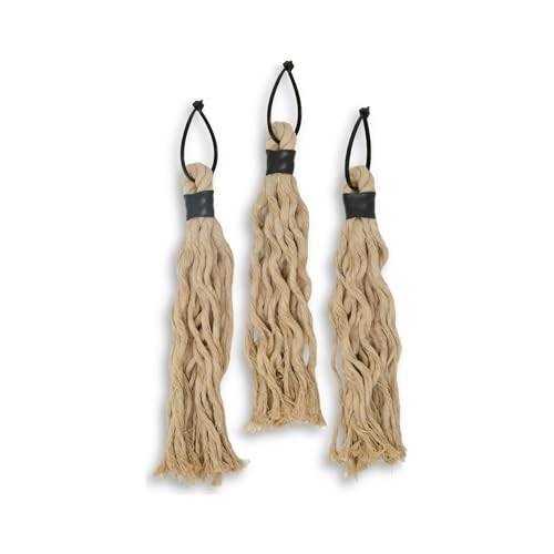 HempScent Mock Scrape Tassels for Deer Hunting, Absorbent Rope 3 Pack | Create