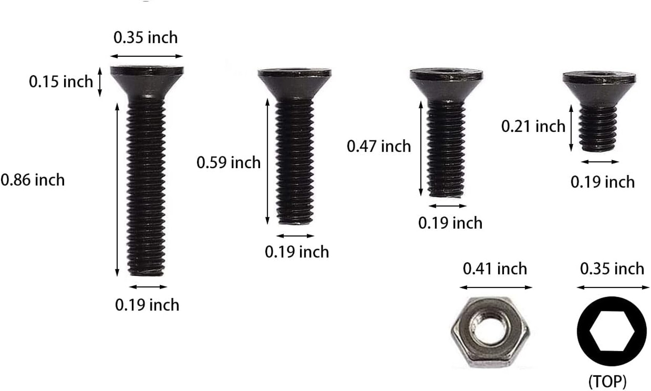 Quick Detach Swivels Stud Base Adapter Kit