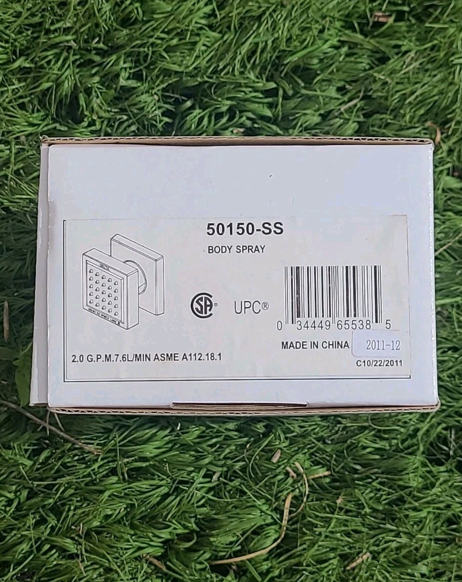 Delta 50150-SS 2.0 GPM Surface Mount Body Spray - Chrome New In Box
