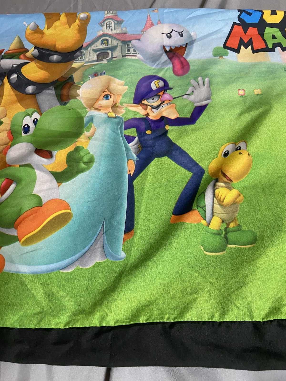 Super Mario Zippered Body Size Pillowcase