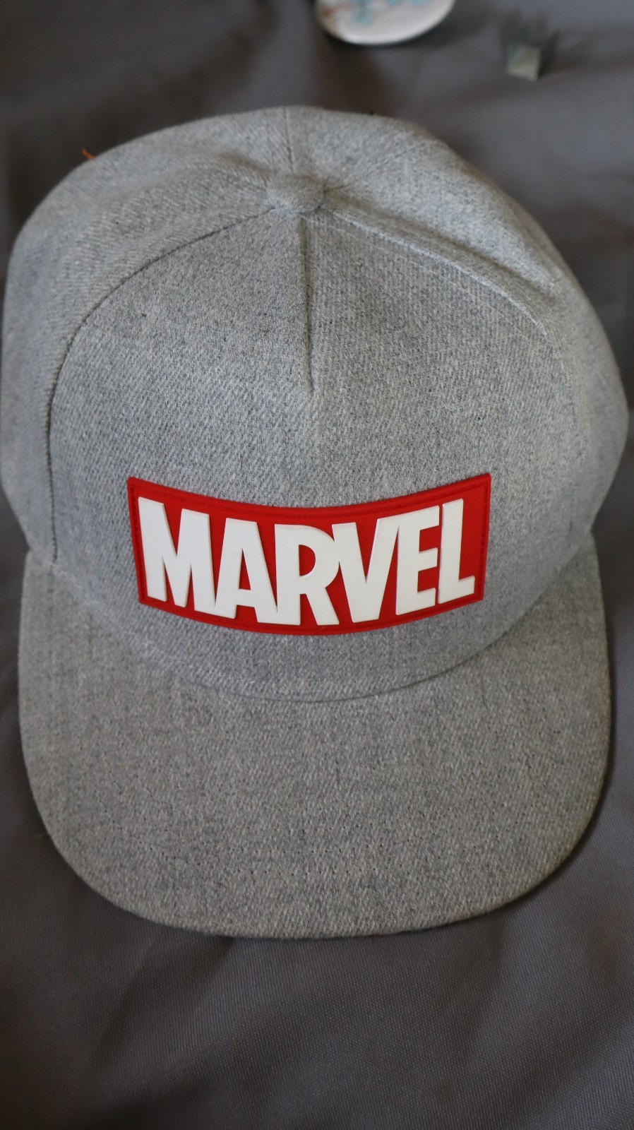 MARVEL AVENGERS GREY SNAP BACK CHILD/YOUTH Hat Cap m5