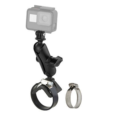 RAM-B-108-GOP1U  RAM Strap Clamp Mount with Universal Action C...