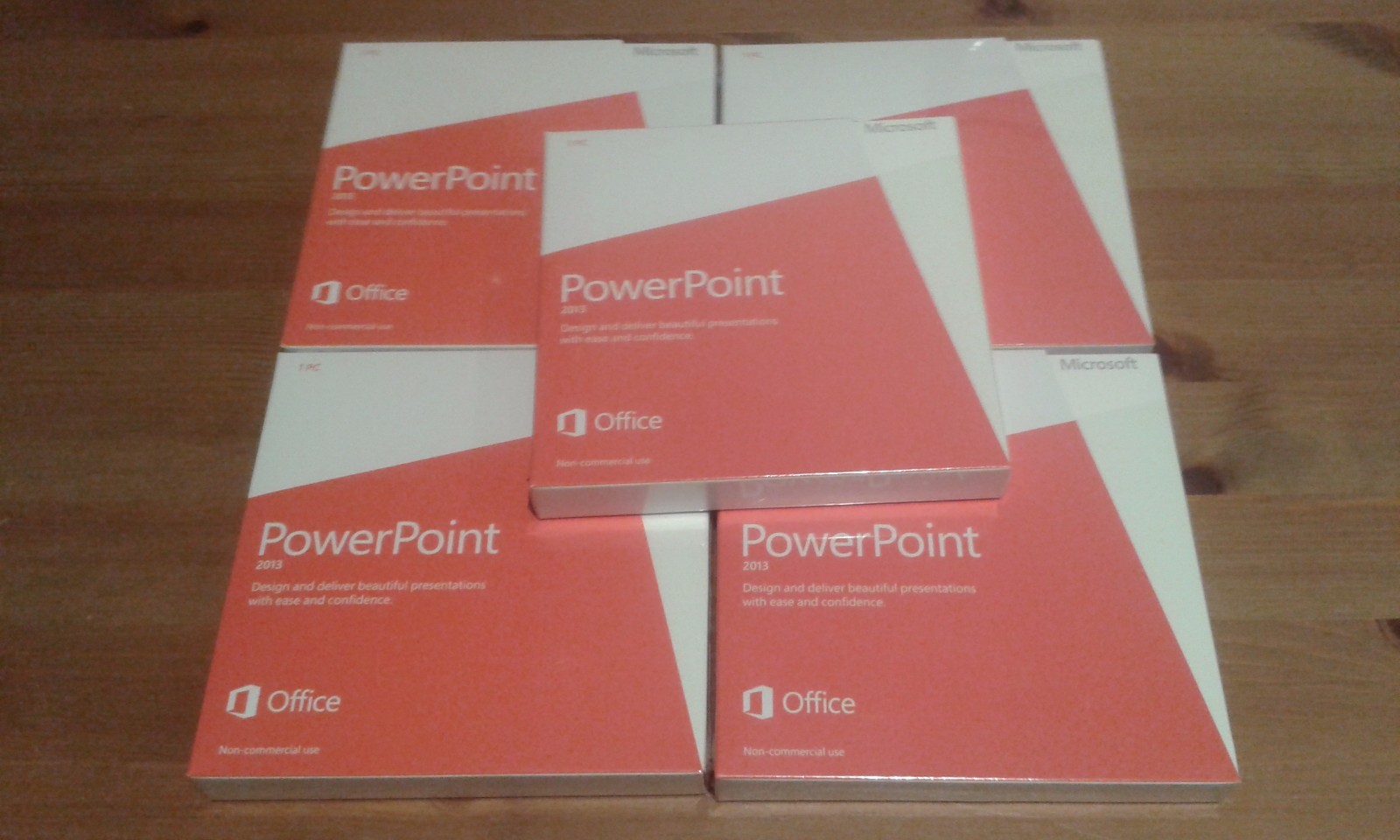 Microsoft Power Point 2013 DVD x 5 pcs