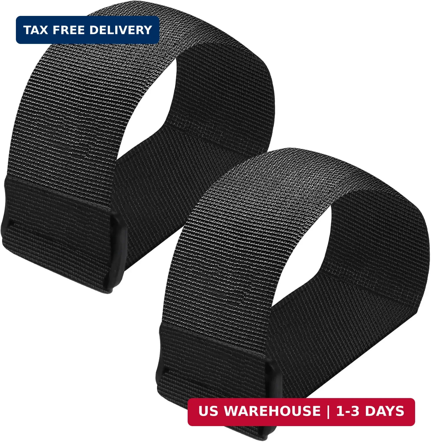 Leg Exerciser Traction Straps, Under Desk Elliptical Pedal Band for Seniors, Sec