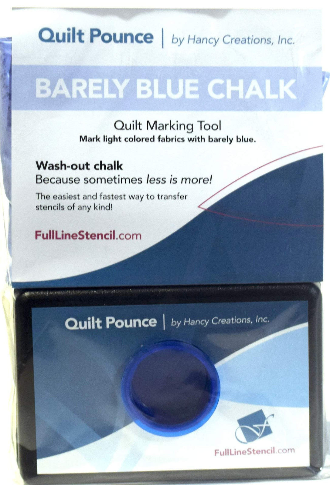 Hancy Barely Blue Quilt Pounce Pad