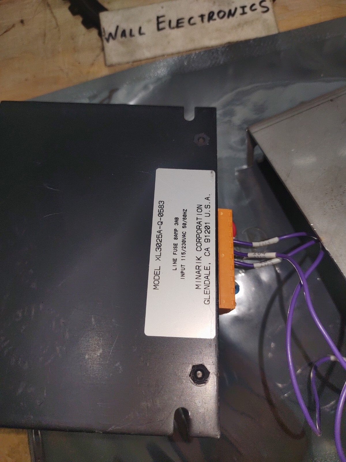 Minarik XL3025A-Q-0583 DC Motor Speed Controller =Used=