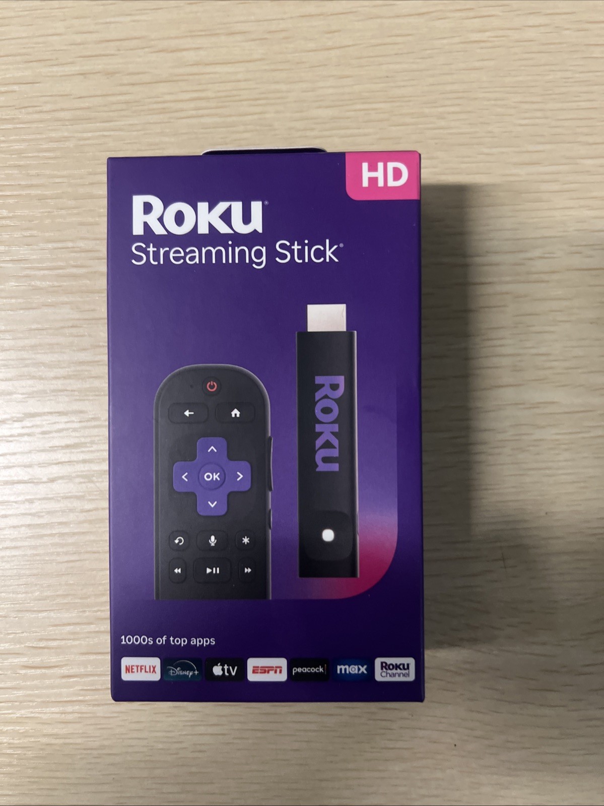Roku Streaming Stick 2025 HD Media TV Player Voice Remote 3840MX MEXICAN/ENGLISH