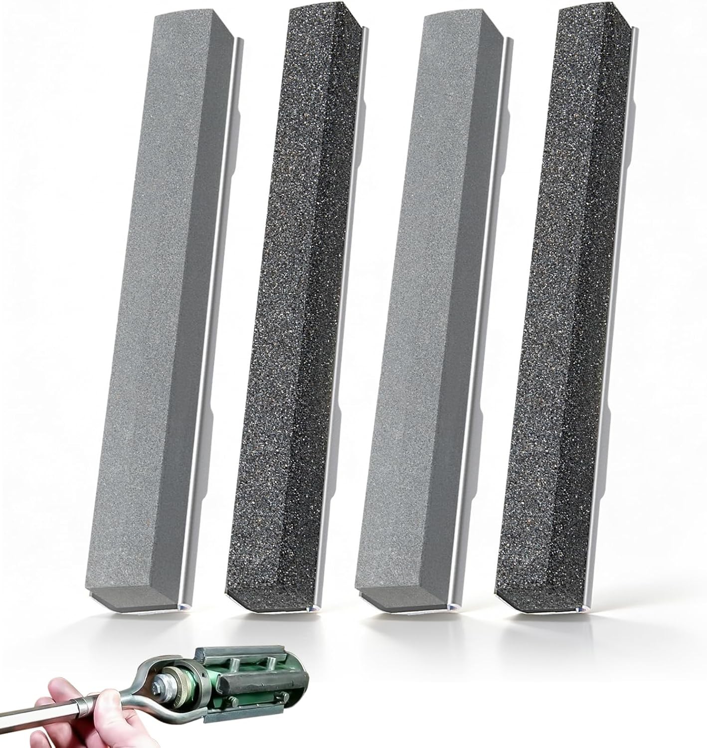 15520 Engine Cylinder Hone Replacement Stones 5-Inch long 280 Grit 4 -Pack