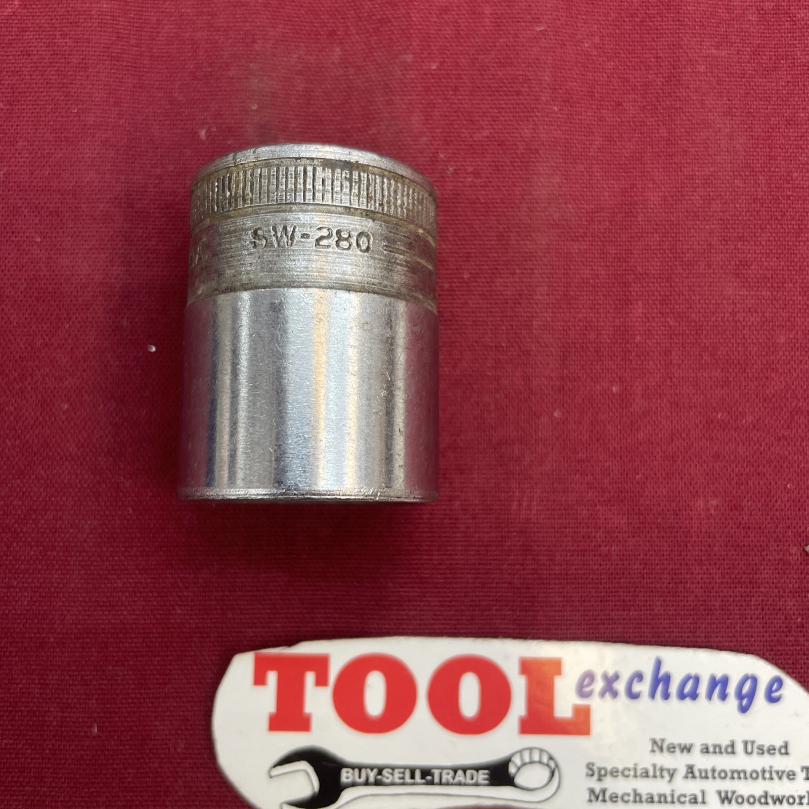 Snap-on Tools SW280 - 7/8" -12 Point Shallow Socket 1/2" Drive, G Date Code