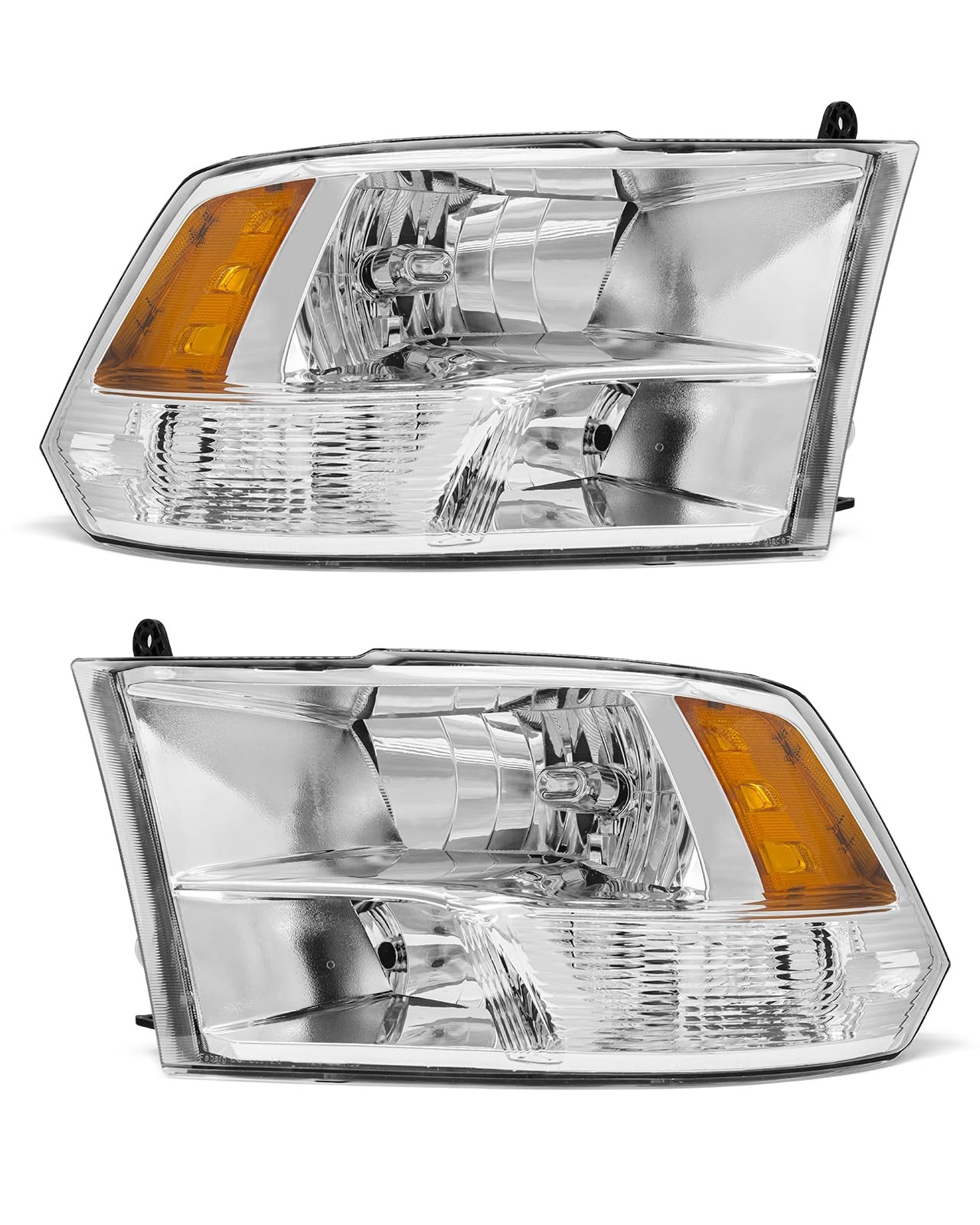 Halogen Headlight for 2010-2018 Dodge Ram 1500 & Dodge Ram 2500
