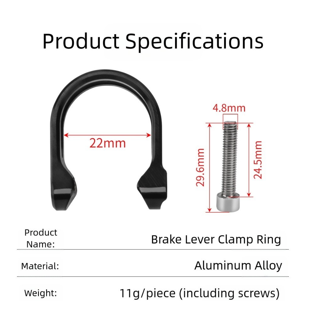 Aluminum Alloy Bicycle Brake Handle Clamp Compatible with For Sram E7 E9