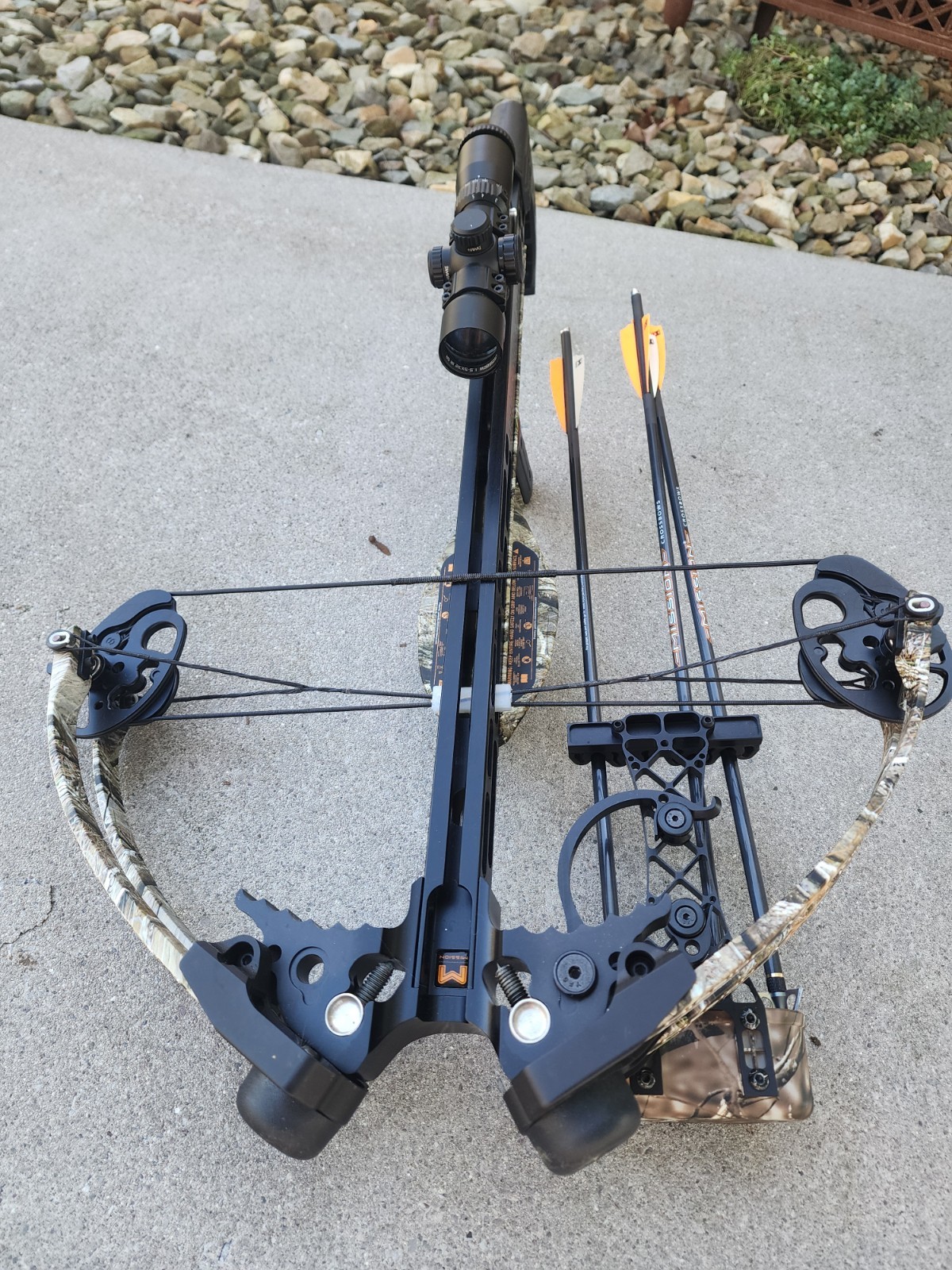 Mission MXB Charger Crossbow, Arrows, Scope, and Soft Case