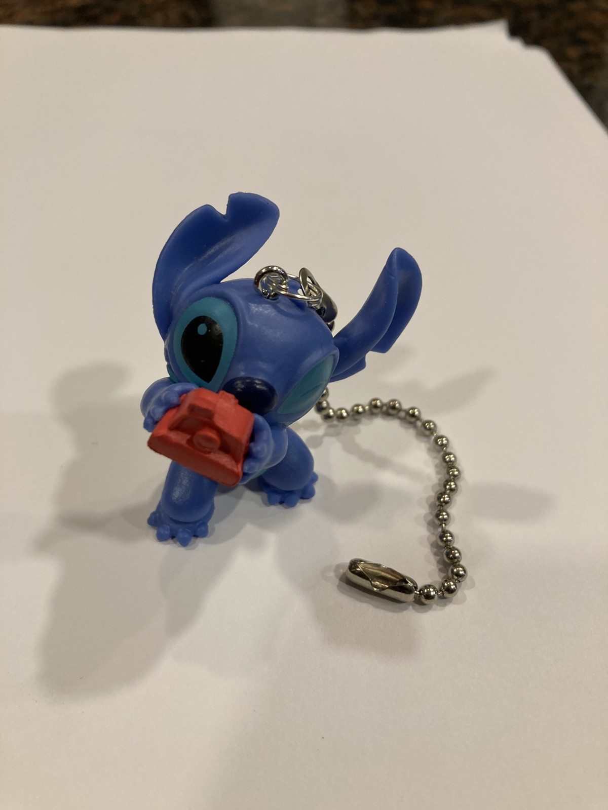 STITCH CAMERA ADORABLE DISNEY CHARACTER CEILING FAN CHAIN LIGHT SWITCH PULL NEW