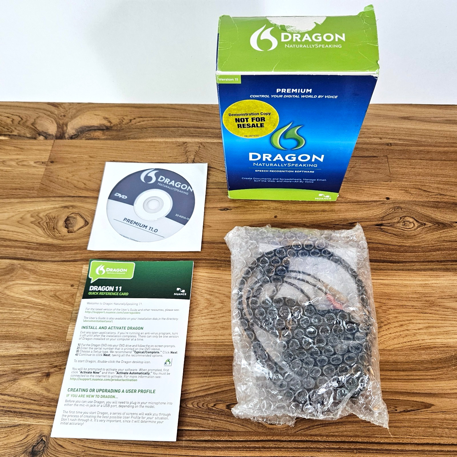 Dragon Naturally Speaking Premium Software, Version 11, Nuance