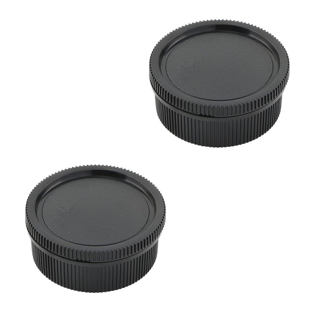 2 Pack Rear Lens Cap and Body Cap Cover Kit for Leica M1, M2, M3, , M5, M6, M...