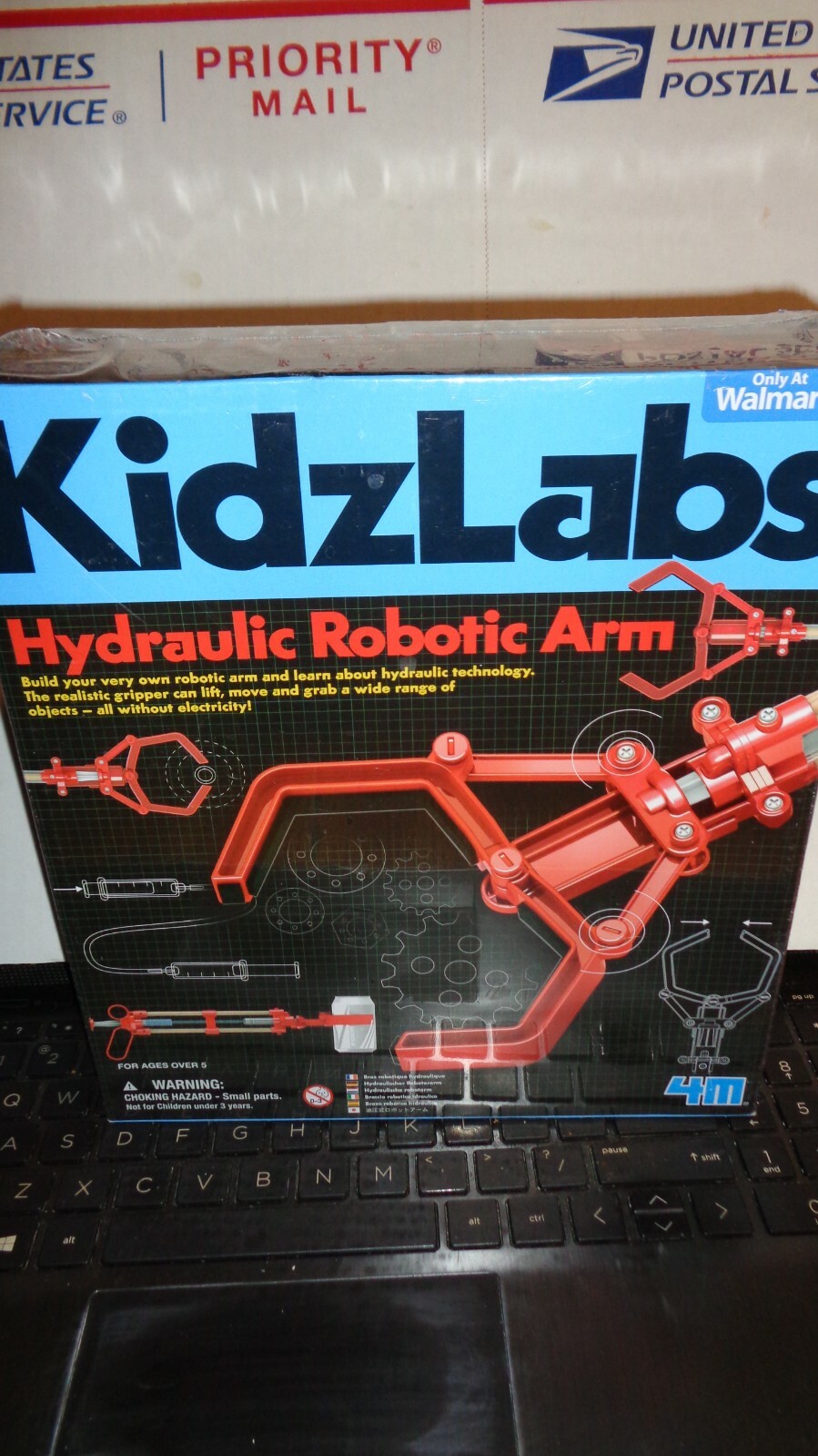 KidzLabs : Hydraulic Robotic Arm : 4M Technology  Factory Sealed.