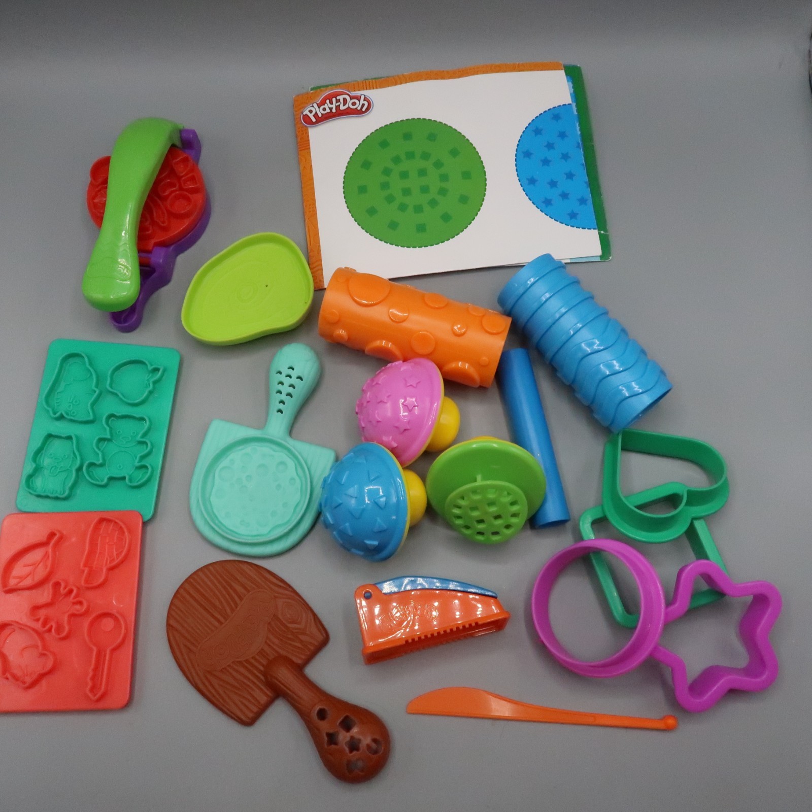 Play-Doh Accessories Tools Molds Assorted Shapes Toy Lot
