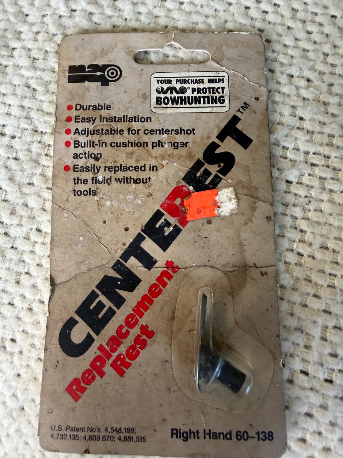 NAP Center Rest Replacement Head