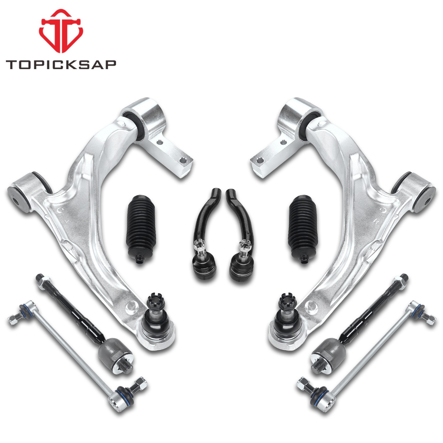 Front Lower Control Arm Ball Joint Tie Rod End Sway bar Link LH RH for MDX New