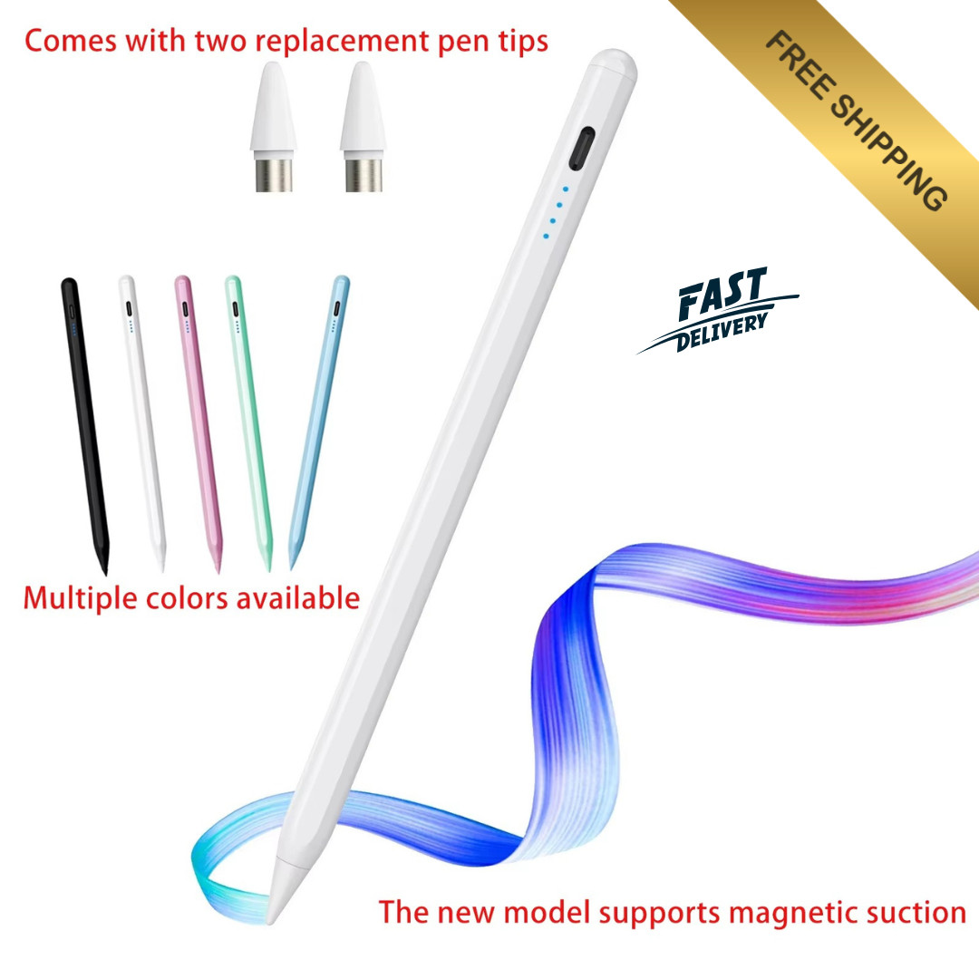 Stylus Pen for iPad 2018-2025, Apple Pencil for iPad 11th A16/10/9/8/7/6 Gen
