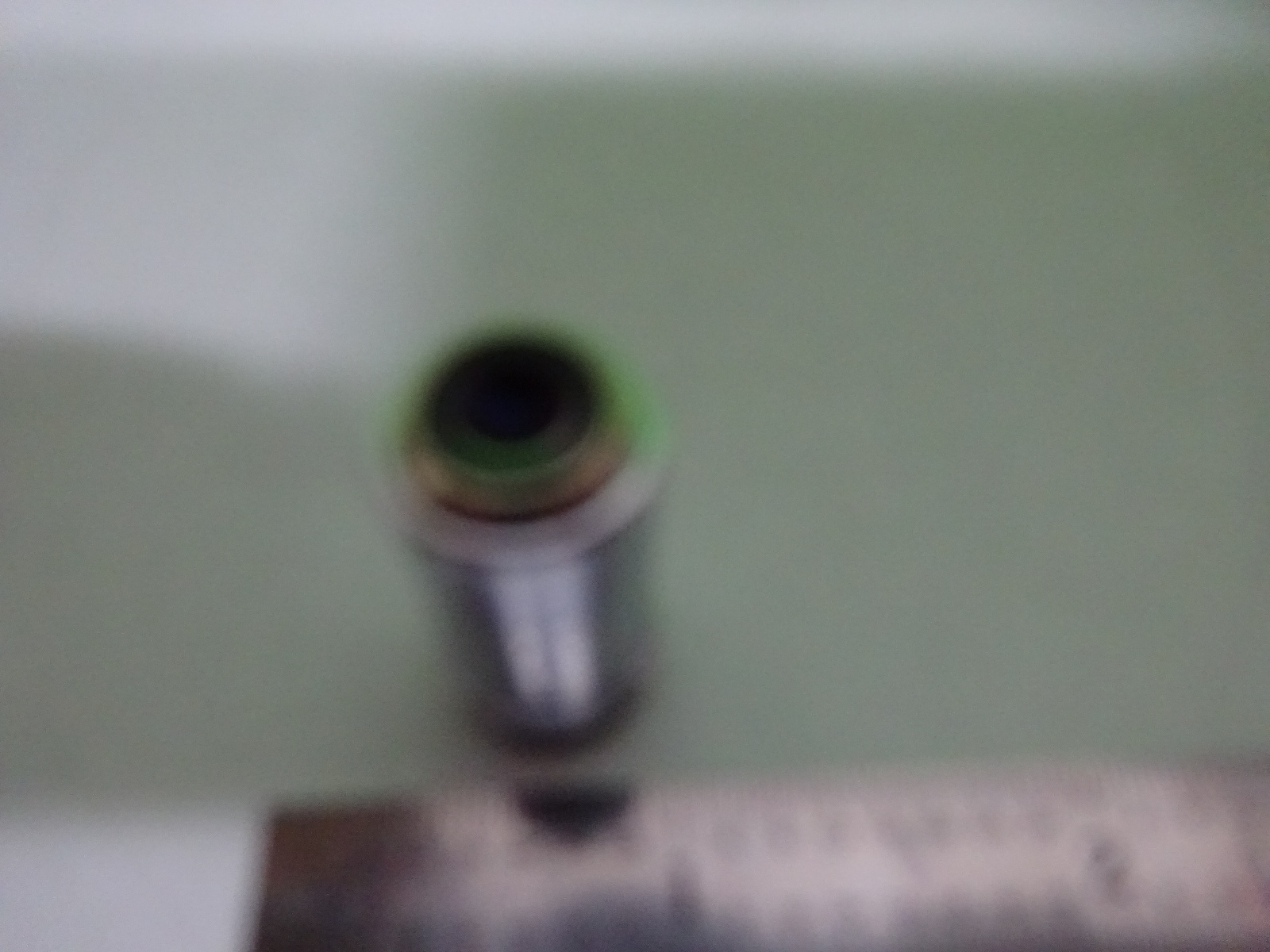 MICROSCOPE PART OBJECTIVE ZEISS GERMANY 10X OPTICS AS IS BIN#W8-56