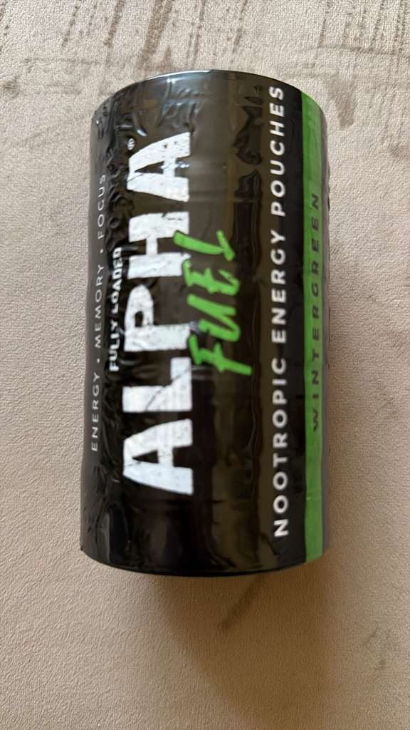 Fully Loaded Alpha Fuel Nootropic Pouches (Wintergreen Fuel) - Nootropic Energy