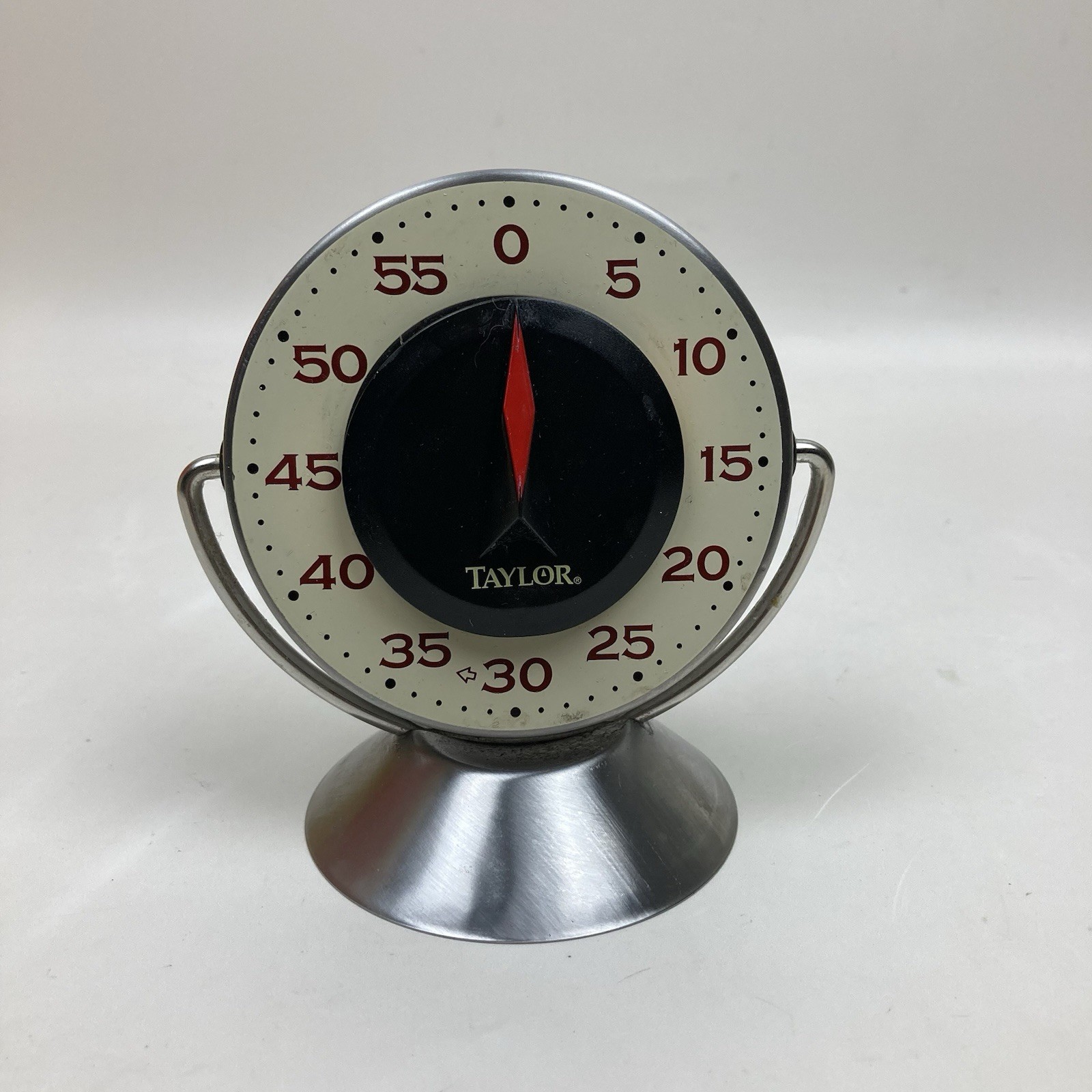 Taylor 5834-21 Professional Mechanical Timer 60 Min Stainless Steel Kitchen