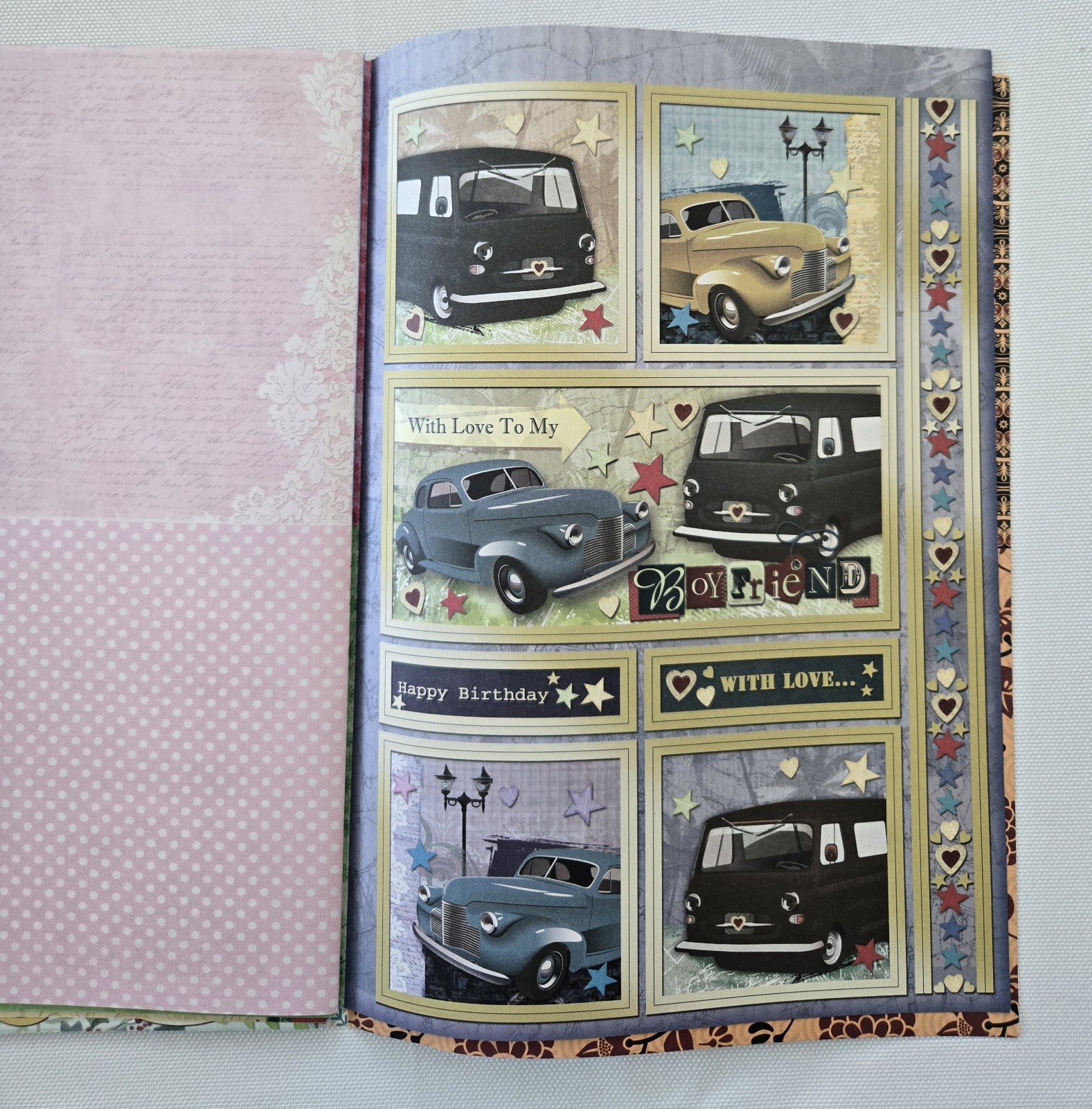 Creative Memories 2002 Page Patterns,32 Unbranded Pages w/Images
