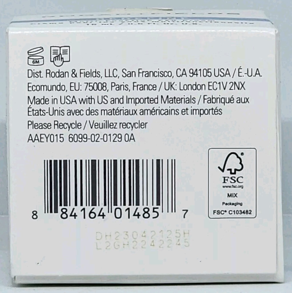 Rodan and + Fields Redefine Multi-Function Eye Cream Full Size 0.5 oz 15 mL New