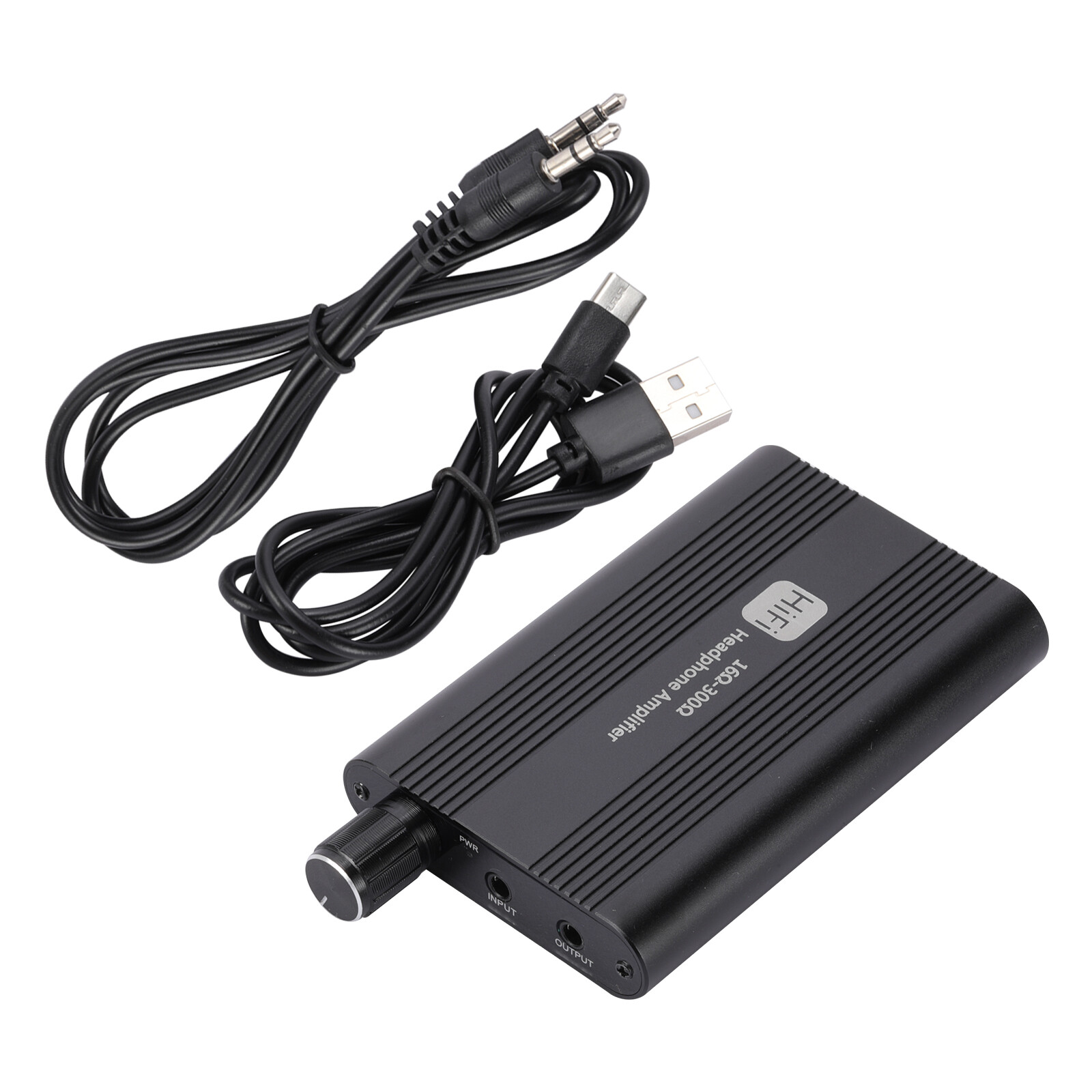 HIFI Heavy Bass Headphone Amplifier Portable Headset AMP 3.5mm AUX Audio PortE B