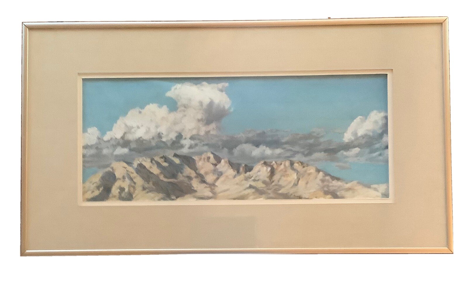 Ladron Peak, pastel by Jeff Potter