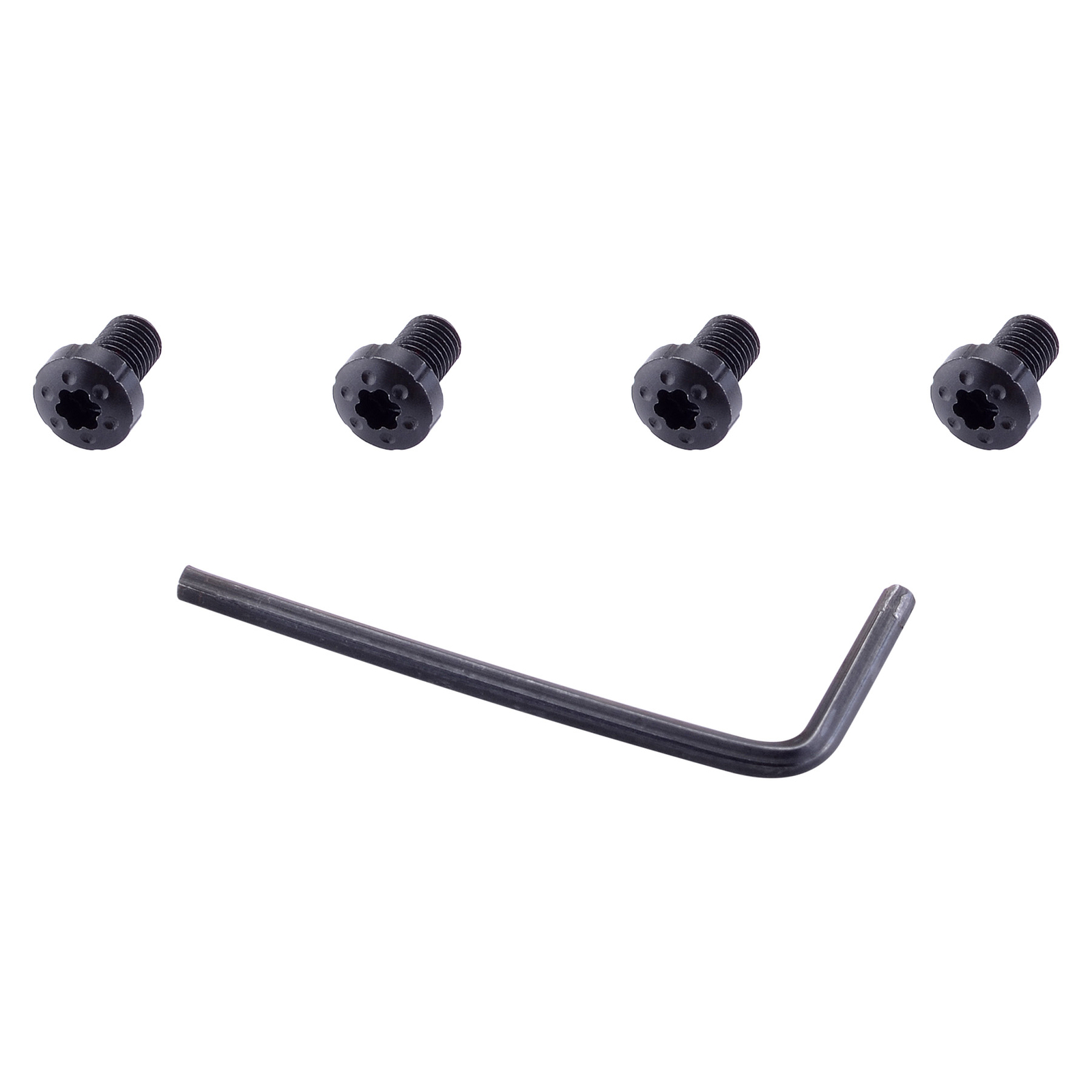 4Pcs KeyMod Rail Screws and Nuts Allen Wrench with Storage Case