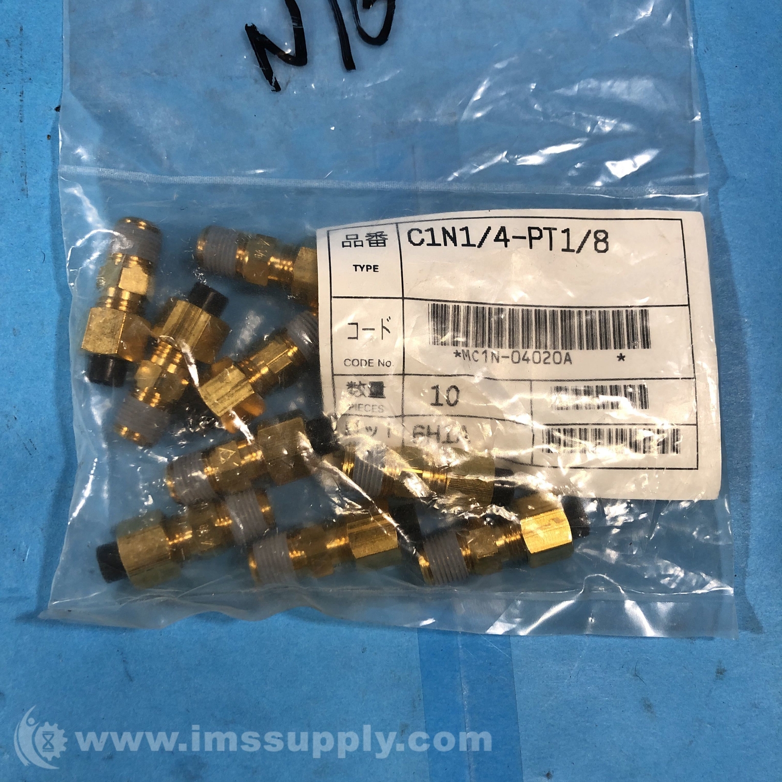 10PCS/a pack NEW FIT FOR C1N1/4-PT1/8 Rubber sleeve sealing joint